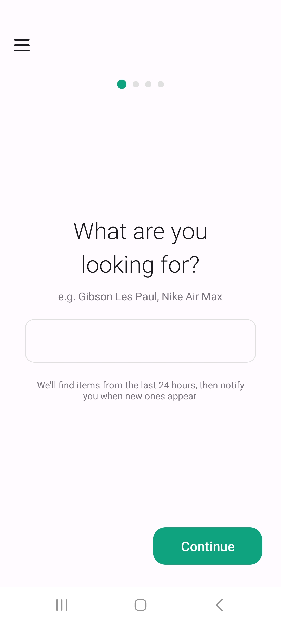 eBay search in FlowMarket